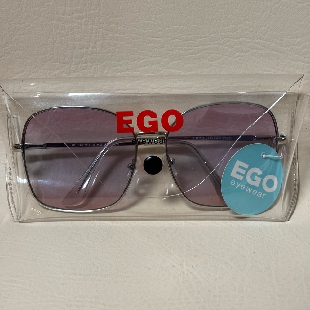 EGO WOMEN'S OVERSIZED SQUARE STYLE THREE TONED LENS SUNGLASSES - Picture 7 of 7
